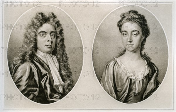 Portraits of the Duke and Duchess of Marlborough, (1906). Artist: Unknown