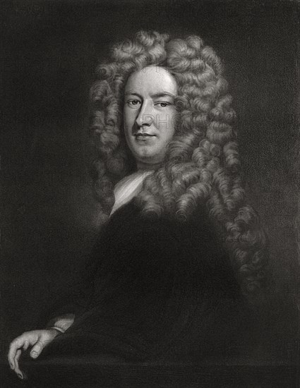 Sir Samuel Garth, English physician and poet c1705-1710 (1906). Artist: Unknown