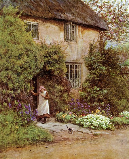 'The Cottage Door', 1899. Artist: Unknown