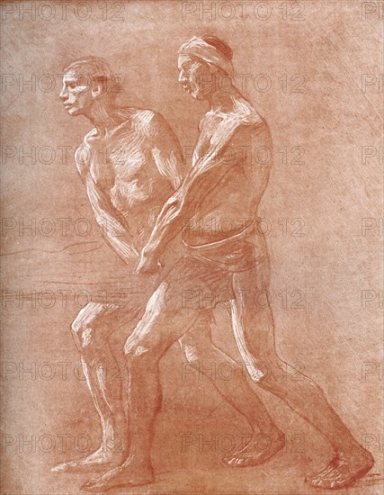 A study for 'War', c1896 (1900). Artist: Unknown