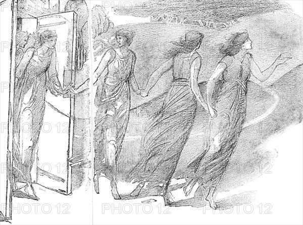 Study, 19th century (1900). Artist: Unknown