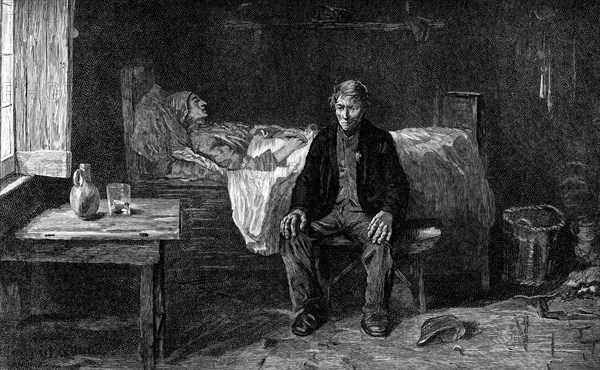 'Alone in the World', 1882. Artist: Unknown