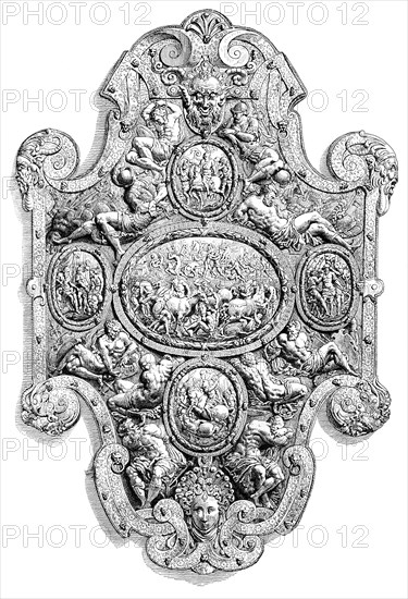 The State Shield of Charles V, 16th century (1882). Artist: Unknown