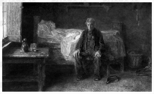 'Nothing Left', c1880-1882.Artist: Adolphe Alphonse Gery-Bichard