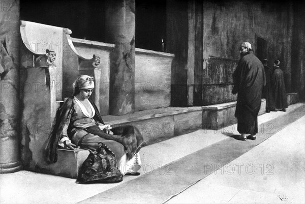 'In the Church, Greece', 1895.Artist: Theodore Jacques Ralli