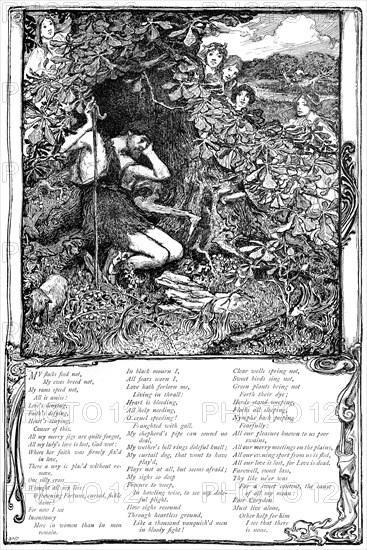 Song from Shakespeare's The Passionate Pilgrim, 1895. Artist: Unknown