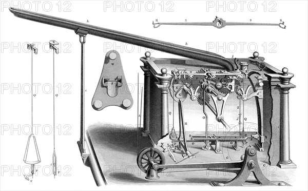 Cotton's Patent Automaton Balance. With Pilcher's Improvements, 1866.Artist: William Cotton