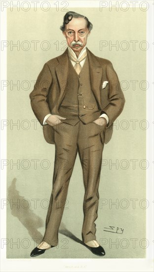 'Artist and R A', William Quiller Orchardson, Scottish artist, 1898. Creator: Sir Leslie Matthew Ward.