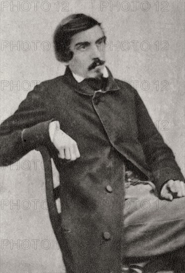 Jules de Goncourt, French author, 1868. Artist: Unknown