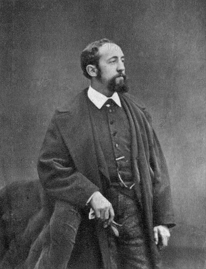Jules Claretie, French literary figure, 1885.  Creator: Unknown.