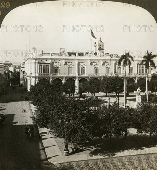 The Captain General's Palace, Havana, Cuba.Artist: HC White