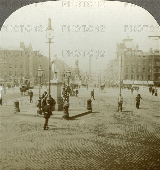 Sackville Street, Dublin, Ireland.Artist: Excelsior Stereoscopic Tours