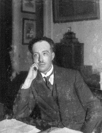 Louis de Broglie, French physicist, 1933. Artist: Unknown