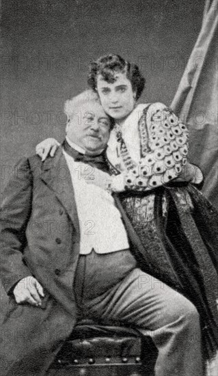 Alexandre Dumas, the Elder, French novelist and playwright, c1865. Artist: Unknown
