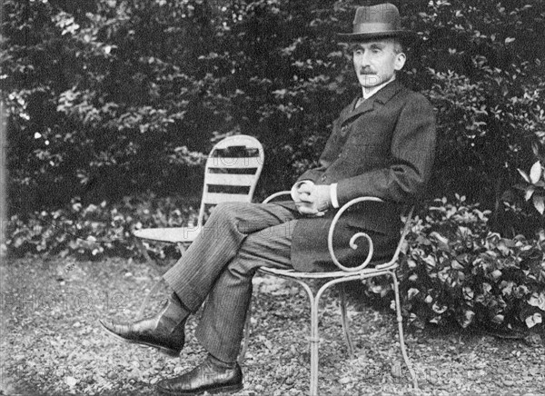 Henri Bergson, French philosopher, 1910. Artist: Unknown