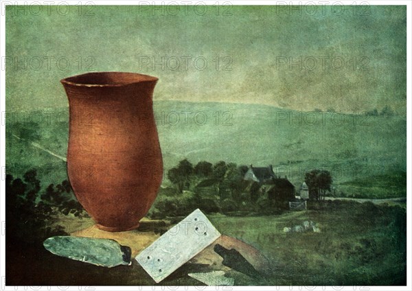 Finds from a Breaker barrow, 1814 (1956). Artist: Unknown