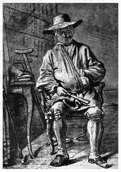Jean-Simeon Chardin, French artist, 18th century (1956). Artist: Unknown