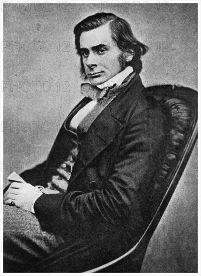 Thomas Henry Huxley, British biologist, 19th century (1956). Artist: Unknown