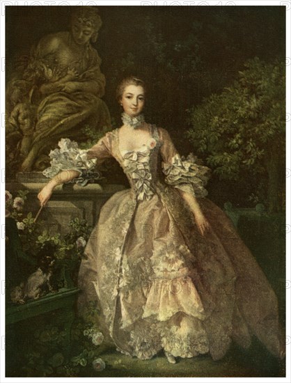 Marquise de Pompadour, 1759 (1956). Artist: Unknown