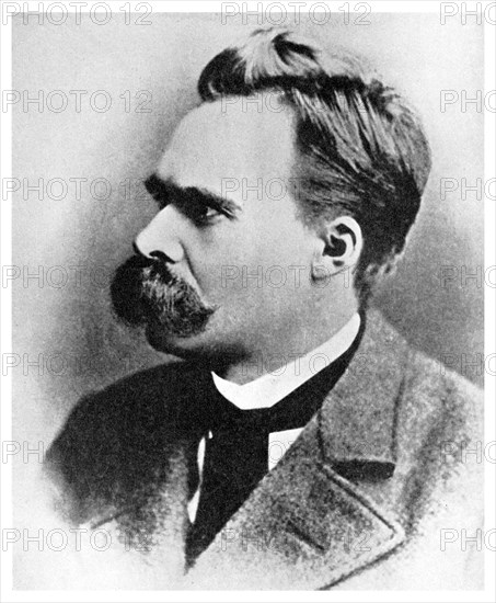 'Superman': Friedrich Nietzsche, German philosopher, 19th century (1956). Artist: Unknown