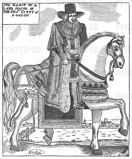 Sir Robert Titchborne, Mayor of London c1656 (1886). Creator: Unknown.