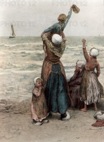 'Bon Voyage!', 1889. Artist: Unknown