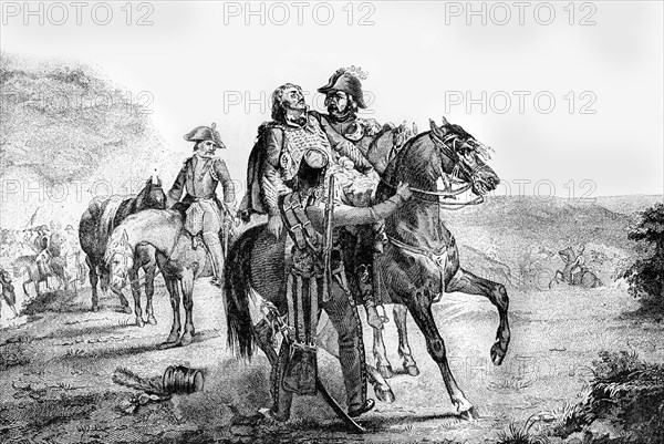Death of General Marceau, 21st September 1796 (1882-1884). Artist: Unknown