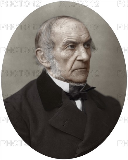 William Ewart Gladstone MP, British Liberal Prime Minister, 1882.Artist: Lock & Whitfield