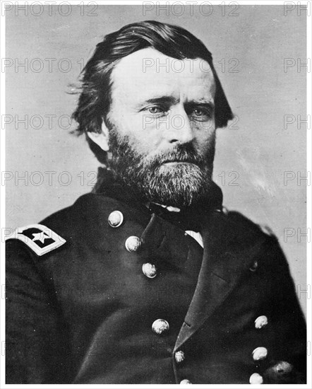 General Ulysses S Grant, American soldier and politician, c1860s (1955). Artist: Unknown