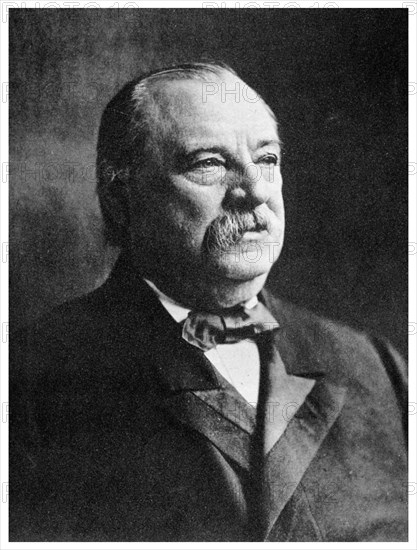 Grover Cleveland, 22nd and 24th President of the United States, 19th century (1955). Artist: Unknown