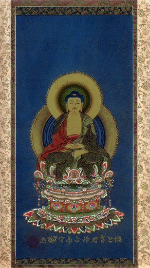 Amitabha, early 19th century (1886). Artist: Wilhelm Greve