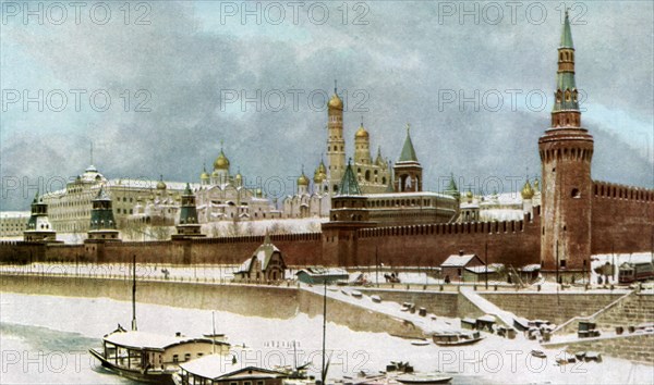 The Kremlin, Moscow, Russia, c1930s. Artist: Topical Press Agency