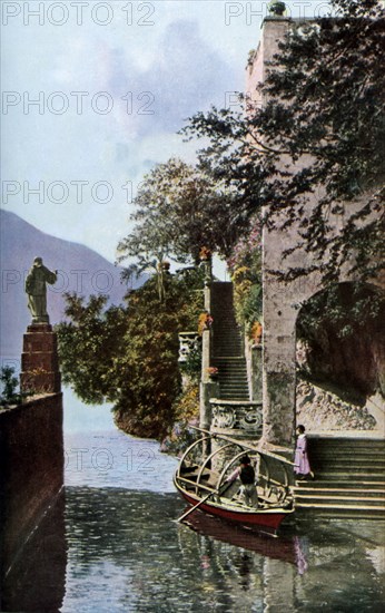 Villa del Balbianello, Lenno, Lake Como, Italy, c1930s. Artist: Donald McLeish