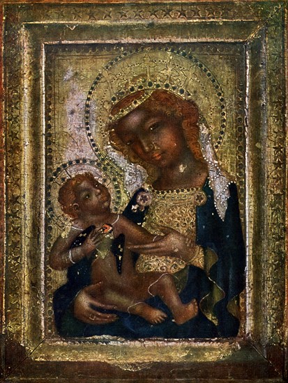 'Rome Madonna', c1360 (1955). Artist: Unknown