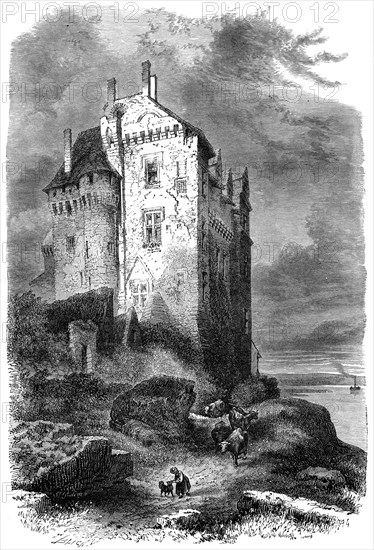 Chateau de Montsoreau, France, 15th century (1882-1884). Artist: Unknown