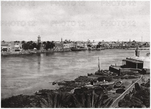 'Modern Baghdad, the City of Caliphs', Iraq 1925. Artist: A Kerim