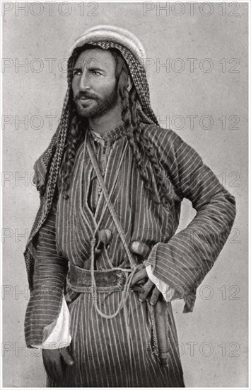 A Bedouin of the desert, Iraq, 1925. Artist: A Kerim