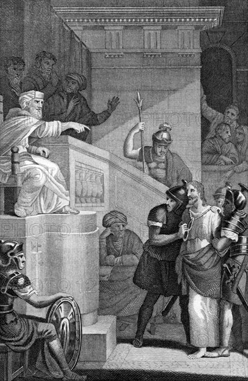 Christ before Caiaphas, 1814. Artist: Unknown