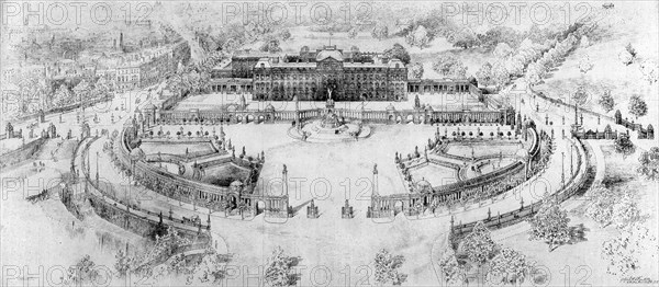 'The Buckingham Palace That is to Be', 1910. Artist: Unknown