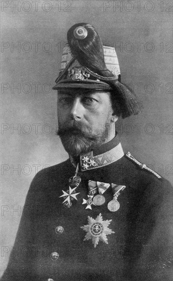 'King George the Fifth, in Austrian Uniform', 1910. Artist: Unknown