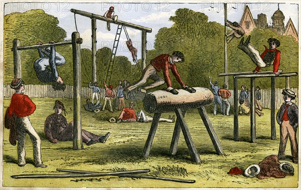 Gymnastics, 19th century(?). Artist: Unknown