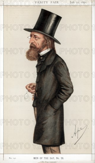 'The Poet Laureate', 1871. Artist: Carlo Pellegrini