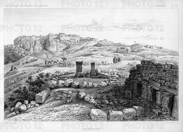 Constantine, Algeria, c1840s. Artist: C Lalaisse