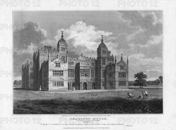 Charlton House, Wiltshire, 1808. Artist: S Sparrow