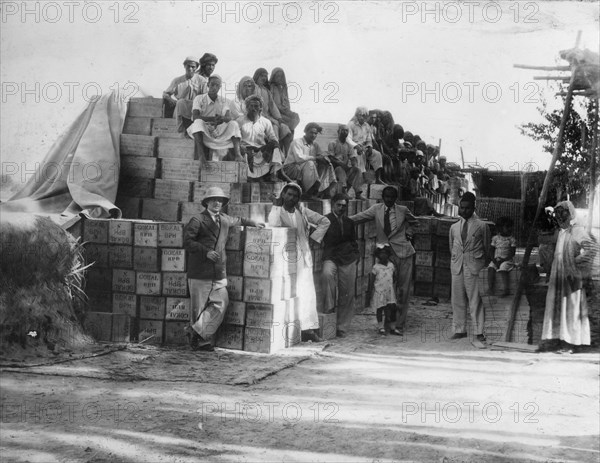 Coconut production, India, 20th century. Artist: Unknown