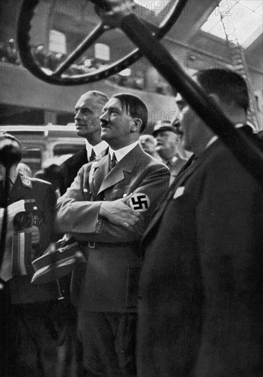 'The Führer, a patron of the car industry', Berlin, Germany, 1935. Artist: Unknown