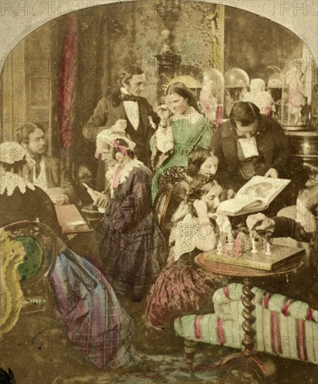 'Evenings at Home', 19th century. Artist: Unknown