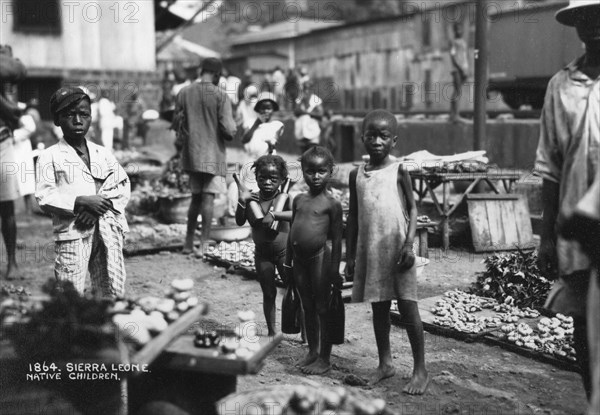 Children, Sierra Leone, 20th century. Artist: Unknown