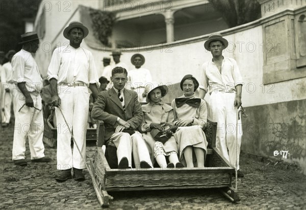 Tourists, Madeira, c1920s-c1940s(?). Artist: Unknown