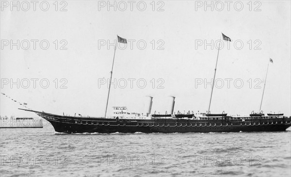 The Royal Yacht 'Victoria and Albert III', 1937. Artist: Unknown